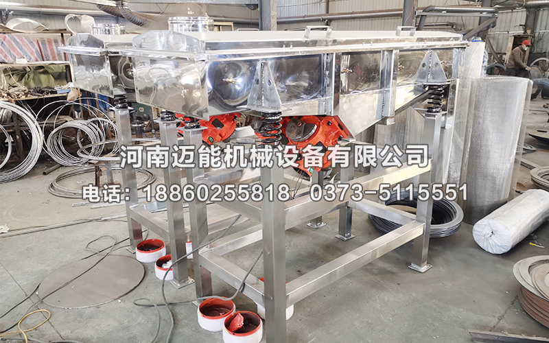 輕型直線振動篩不走料、不下料的四個原因！