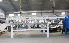 天津1540型風冷式直線振動篩已發(fā)貨，請何經(jīng)理注意查收