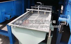 長沙520型噴水裝置直線振動篩已發(fā)貨，請于經(jīng)理注意查收
